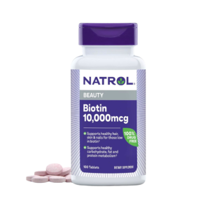 Natrol Biotin Beauty 10,000 mcg - 100 count