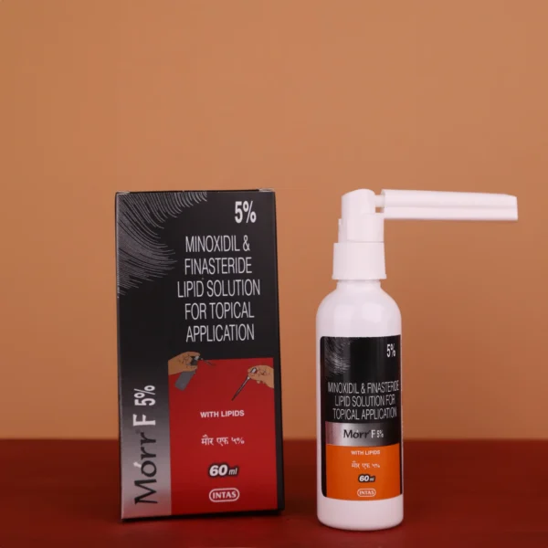 Morr F 5% Minoxidil & Finasteride Topical Solution - 60ml - Image 3
