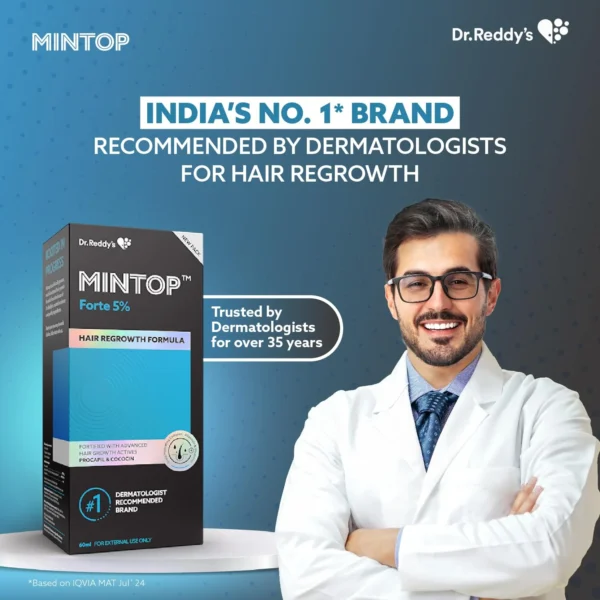 Dr. Reddy's Mintop Forte 5% Minoxidil - 60ml