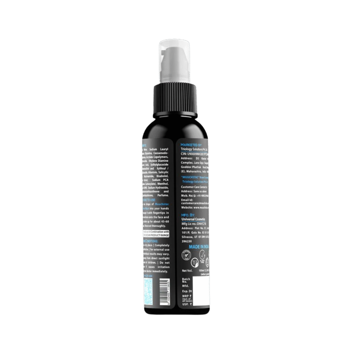 Muuchstac Ocean Face Wash for Men - 100ml