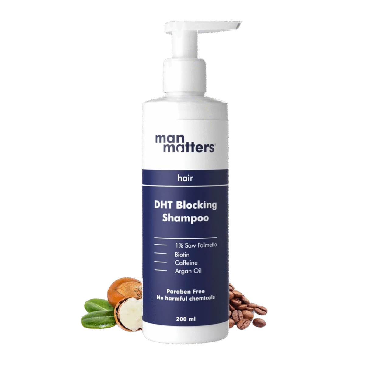 Man Matters Anti Hair Fall DHT Blocking Shampoo - 200ml