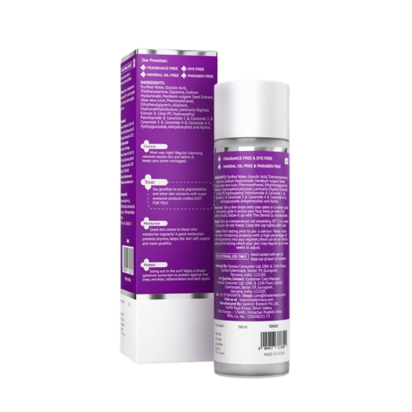 The Derma Co 7% Glycolic Acid Hydrating Toner - 150ml