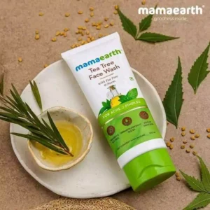 Mamaearth Tea Tree Facewash - 100ml | Acne & Pimples Bang;ladesh