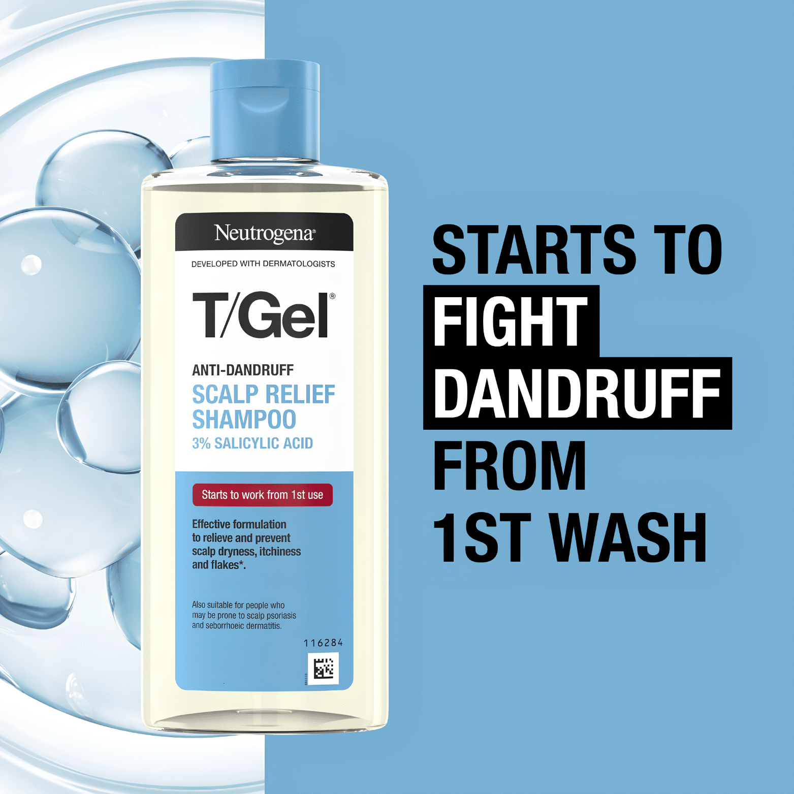 Neutrogena T/Gel Scalp Relief Anti-Dandruff Shampoo – 150 ml