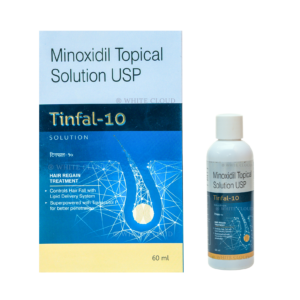 Tinfal 10 Minoxidil Topical Solution - 60ml