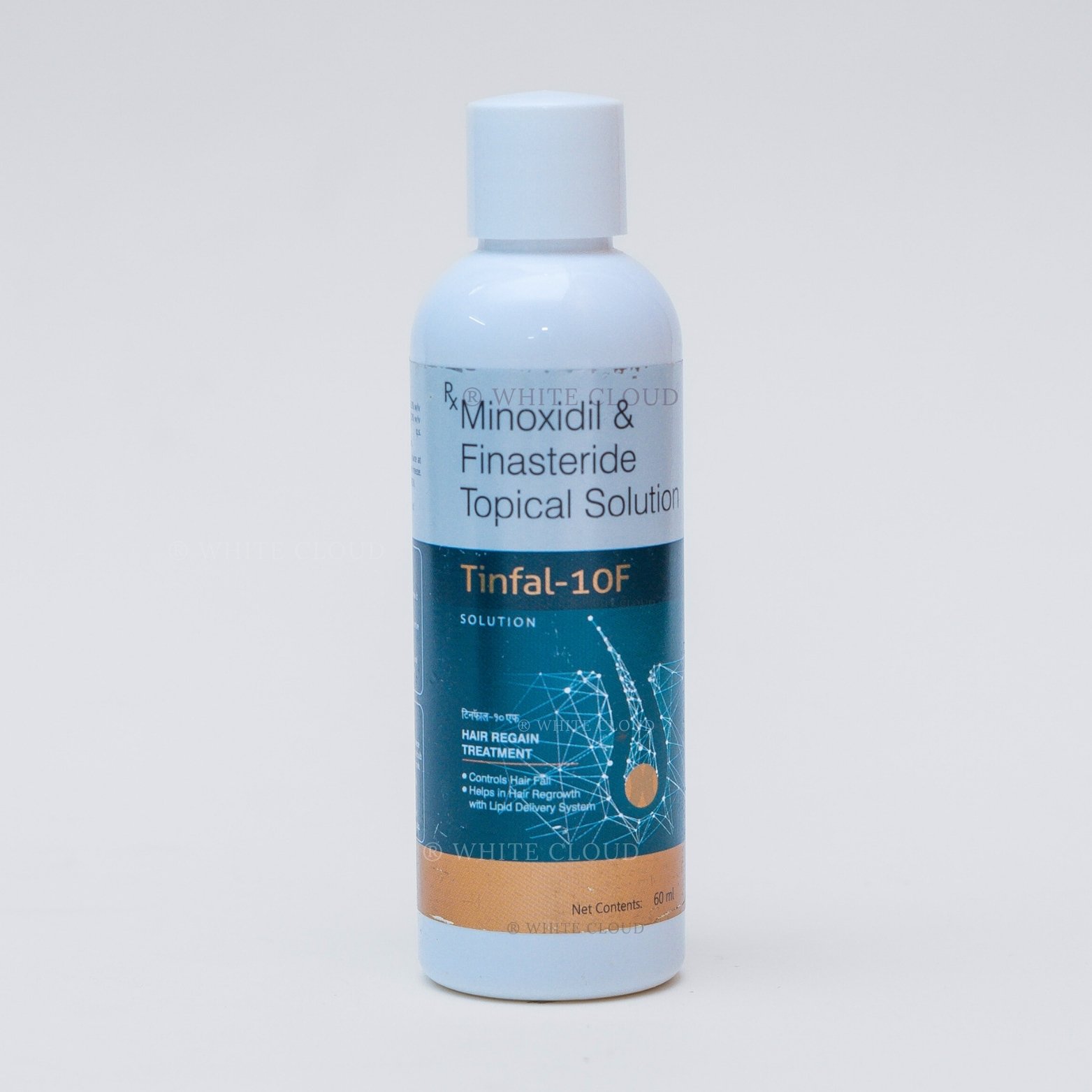 Tinfal 10F Minoxidil & Finasteride Topical Solution – 60ml