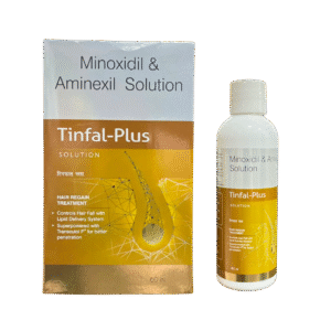Tinfal Plus Minoxidil & Aminexil Topical Solution - 60ml
