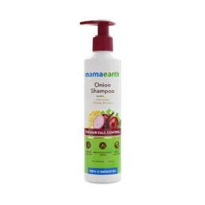 Mamaearth Onion Shampoo for Hair Fall & Loss Control - 250ml