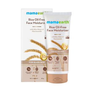 Mamaearth Rice Oil-Free Face Moisturizer - 80gm