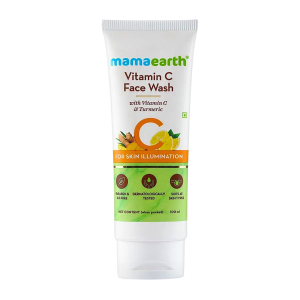 Mamaearth Vitamin C Face Wash for Skin Illumination - 100ml