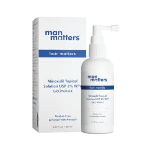 Man Matters Minoxidil Topical Solution 5% W/V Growmax - 60ml