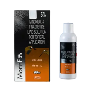 Morr F 5% Minoxidil & Finasteride Topical Solution - 60ml