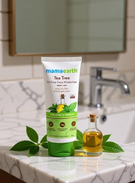 Mamaearth Tea Tree Oil Free Moisturizer – 80gm