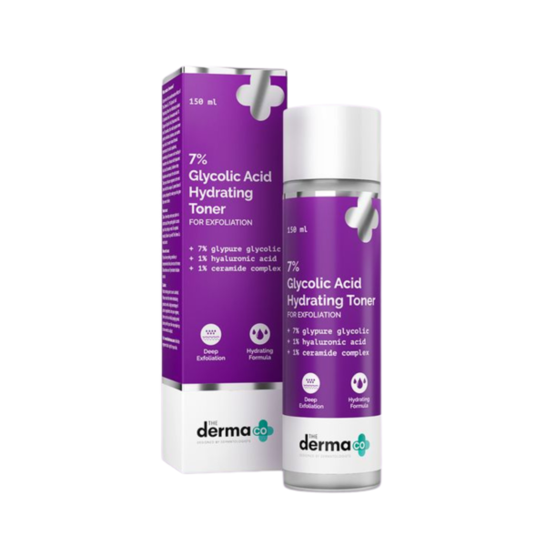 The Derma Co 7% Glycolic Acid Hydrating Toner - 150ml