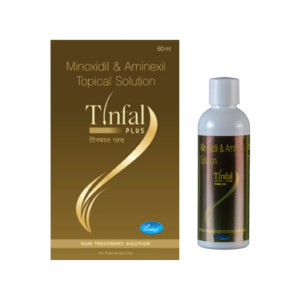 Tinfal Plus Minoxidil & Aminexil Topical Solution - 60ml