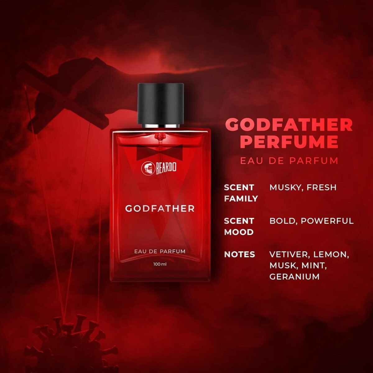 Beardo Godfather Perfume for Men - 100ml | EDP