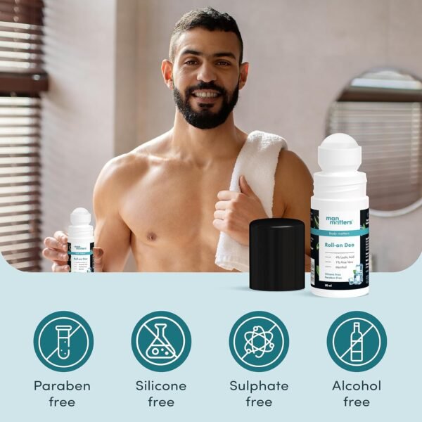 Man Matters Underarm Deodorant Roll-on for Men