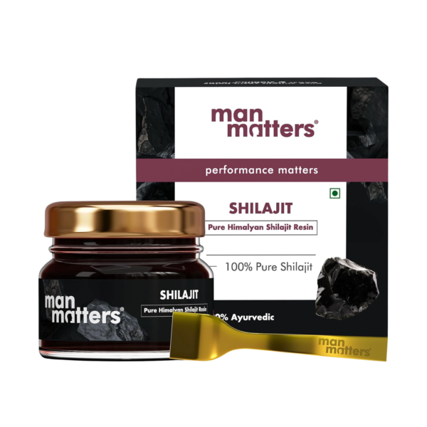 Man Matters 100% Pure Himalayan Shilajit Resin for Men