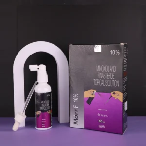 Morr F 10% Minoxidil & Finasteride Topical Solution – 60ml
