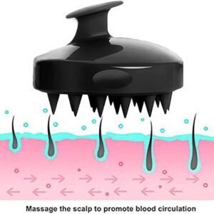 Silicone Hair Scalp Massager Shampoo Brush