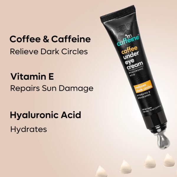 Mcaffeine Coffee Under Eye Cream For Dark Circles - 15ml