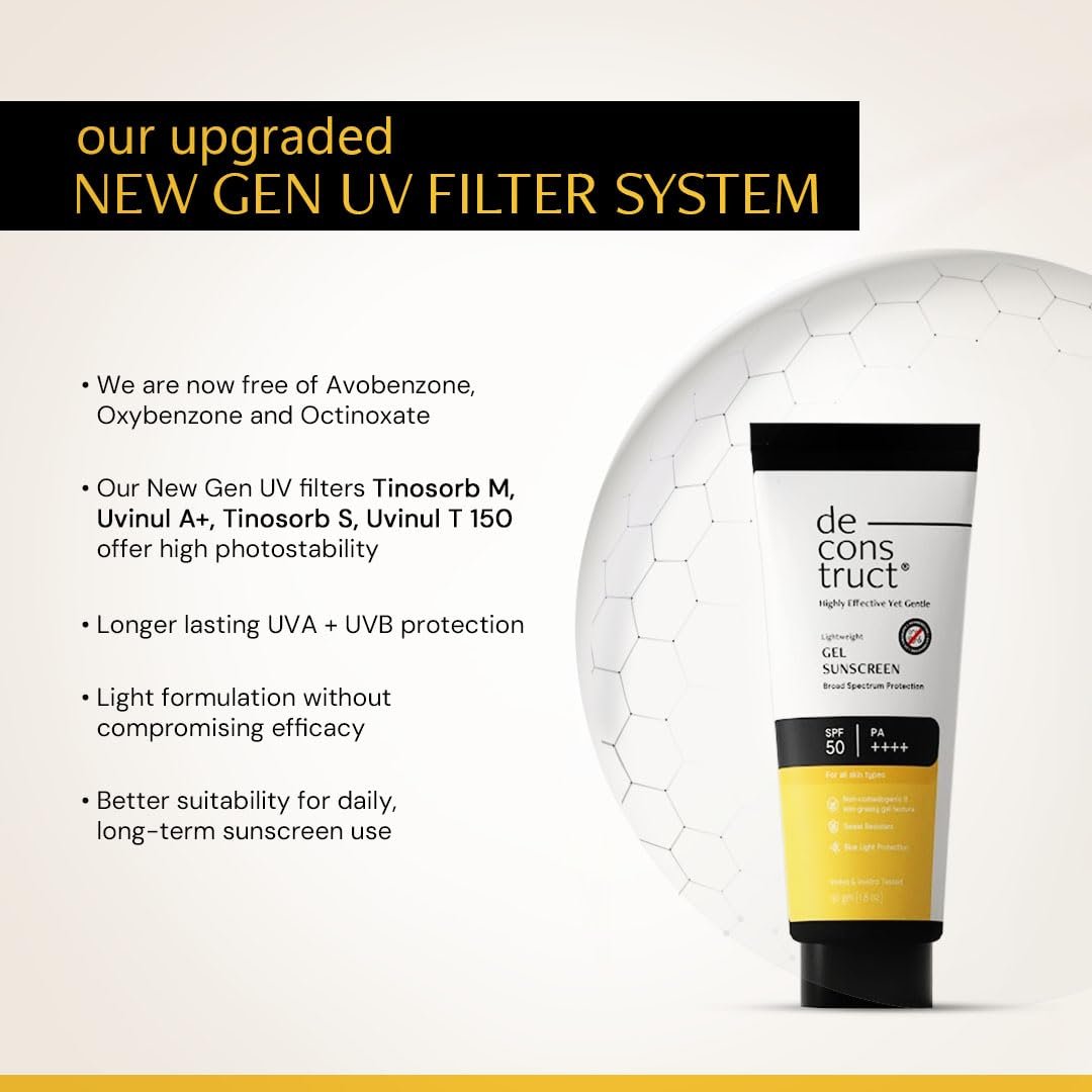 Deconstruct Gel Sunscreen + Vitamin C Serum | Best Seller Combo - Image 6