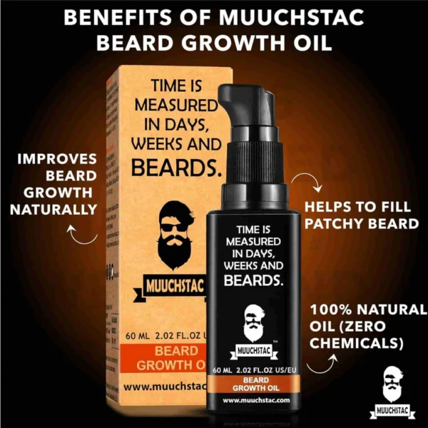 Muuchstac Beard Growth Oil