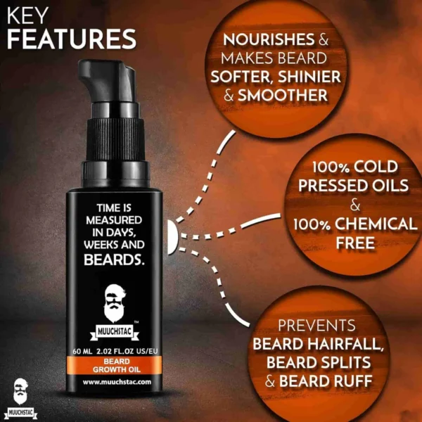 Muuchstac Beard Growth Oil