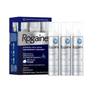 Men's Rogaine 5% Minoxidil Foam - 3Month Supply