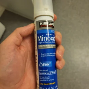 Kirkland Minoxidil 5% Topical Aerosol (Foam) - 60gm