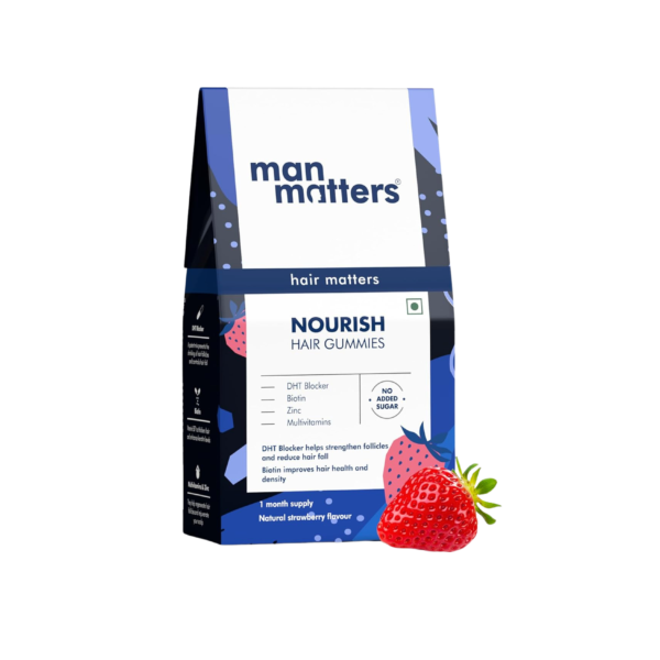 Man Matters Biotin Hair Gummies - 30N | No Added Sugar