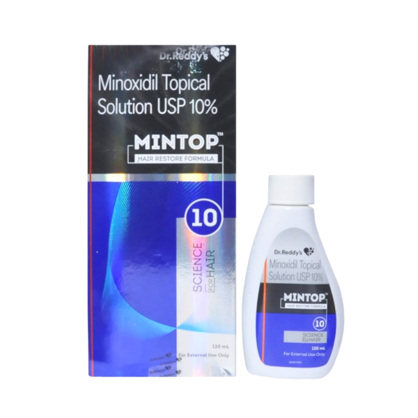 Dr. Reddy’s Mintop 10% Minoxidil Topical Solution – 60ml