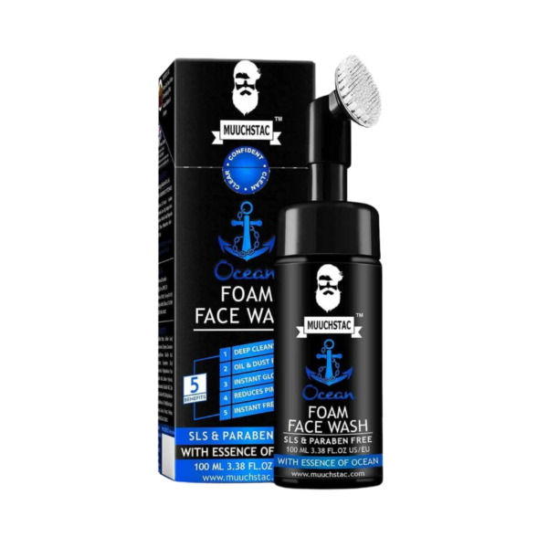 Muuchstac Ocean Foam Facewash for Men - 100ml