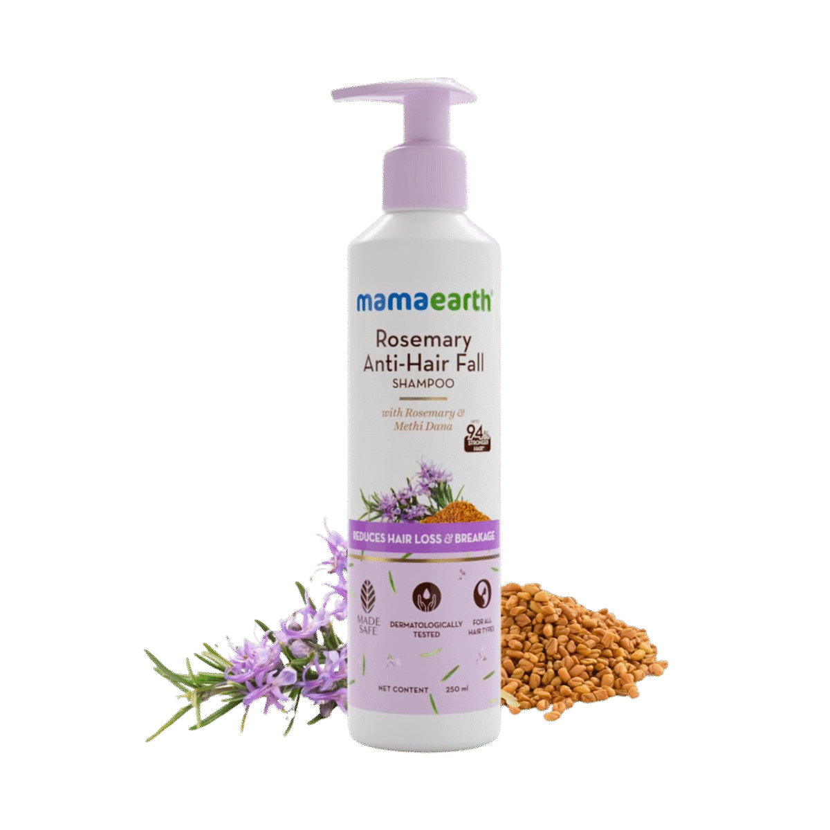 Mamaearth Rosemary Anti-Hair Fall Shampoo - 250ml