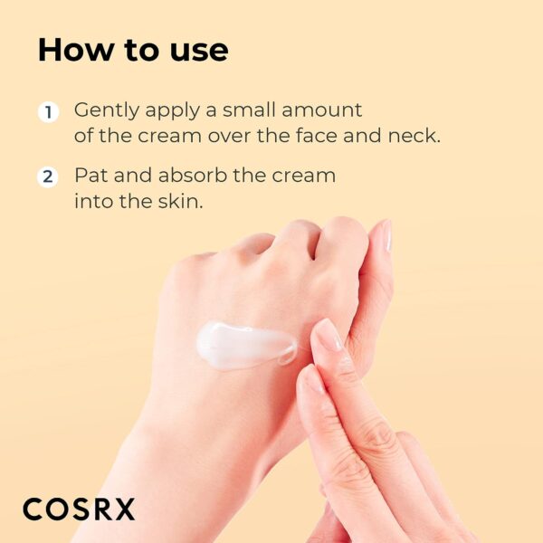 COSRX Snail Mucin 92% Repair Cream, Daily Face Gel Moisturizer for Dry Skin, Acne-prone, Sensitive Skin, Not Tested on Animals, No Parabens, Korean Skin Care (3.52 Fl Oz (Pack of 1))