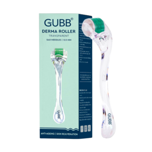 GUBB Hair Growth Derma Roller 540 Titanium Microneedles - 0.5mm