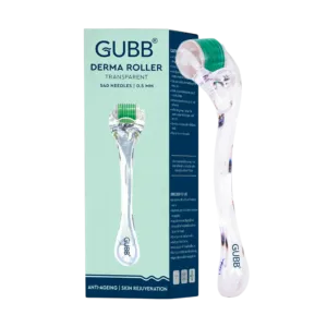 GUBB Hair Growth Derma Roller 540 Titanium Microneedles - 0.5mm