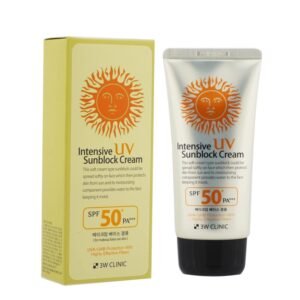 3W Clinic Intensive UV Sunblock Cream - 70ml | SPF 50+ PA+++