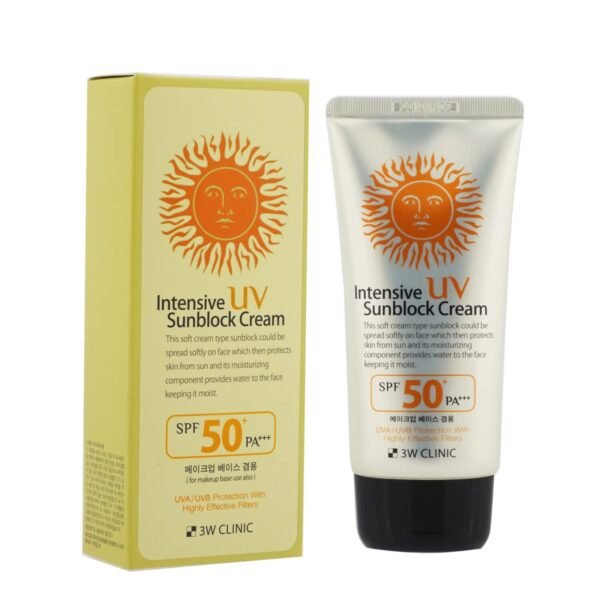 3W Clinic Intensive UV Sunblock Cream - 70ml | SPF 50+ PA+++