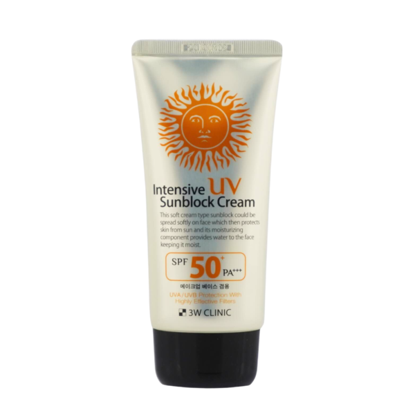 3W Clinic Intensive UV Sunblock Cream - 70ml | SPF 50+ PA+++