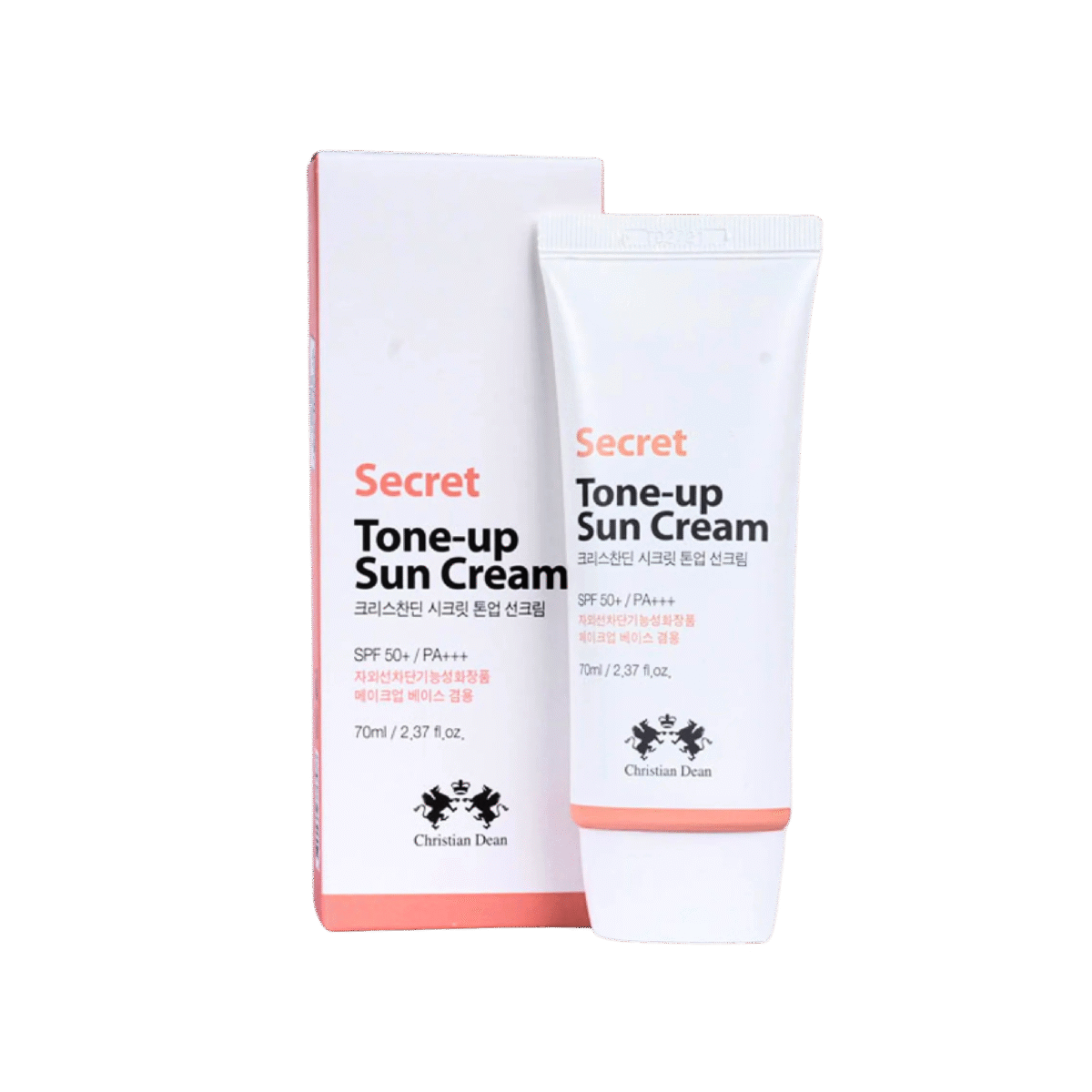 Christian Dean Secret Tone-Up Sun Cream - 70ml | SPF50+