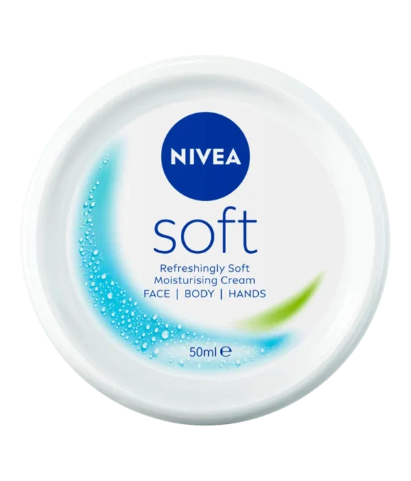 Nivea Soft Light Moisturising Cream - 50ml | Face, Body & Hands