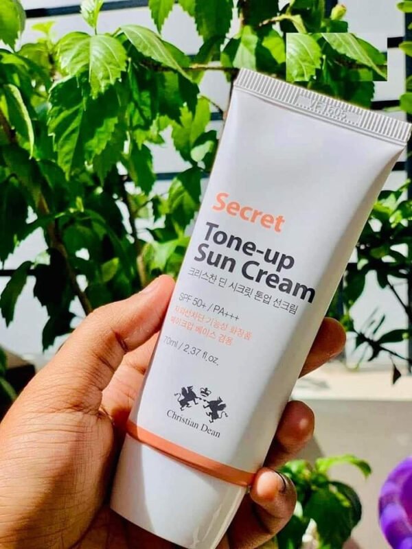 Christian Dean Secret Tone-Up Sun Cream - 70ml | SPF50+