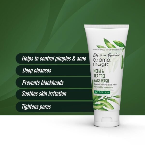 Aroma Magic Neem & Tea Tree Facewash - 100ml