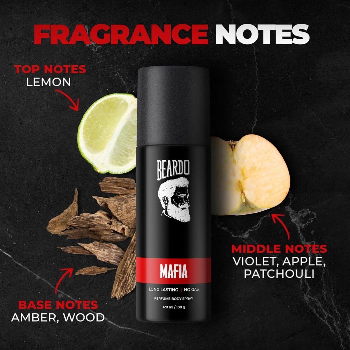 Beardo Mafia Perfume Body Spray - 120ml