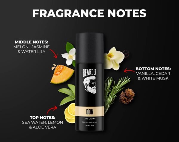 Beardo Don Perfume Body Spray - 150ml