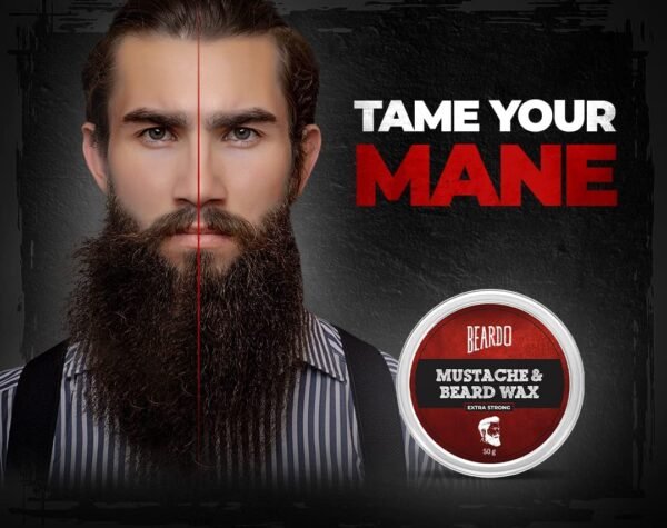 Beardo Beard & Mustache Ex Strong Wax - 50g