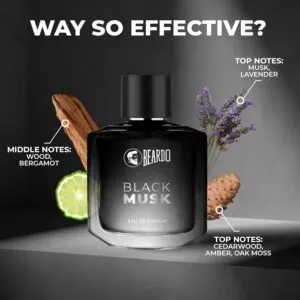 Beardo Black Musk Perfume for Men - 50ml | EDP