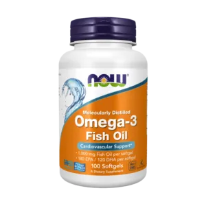 Now Omega-3 Fish Oil | Molecularly Distilled Softgel
