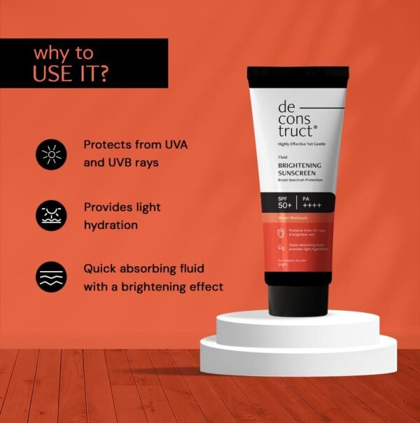 Deconstruct Fluid Brightening Sunscreen